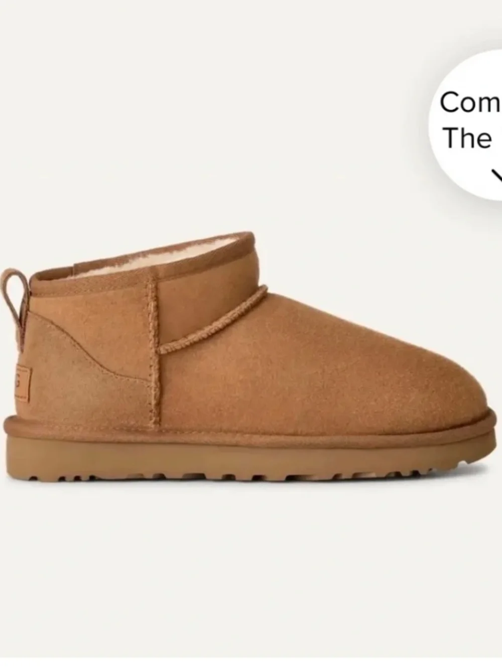 UGG Classic Micro Mini in Chestnut Size 5